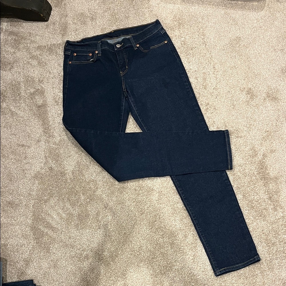 Levi's Women's Dark Indigo Skinny Jeans